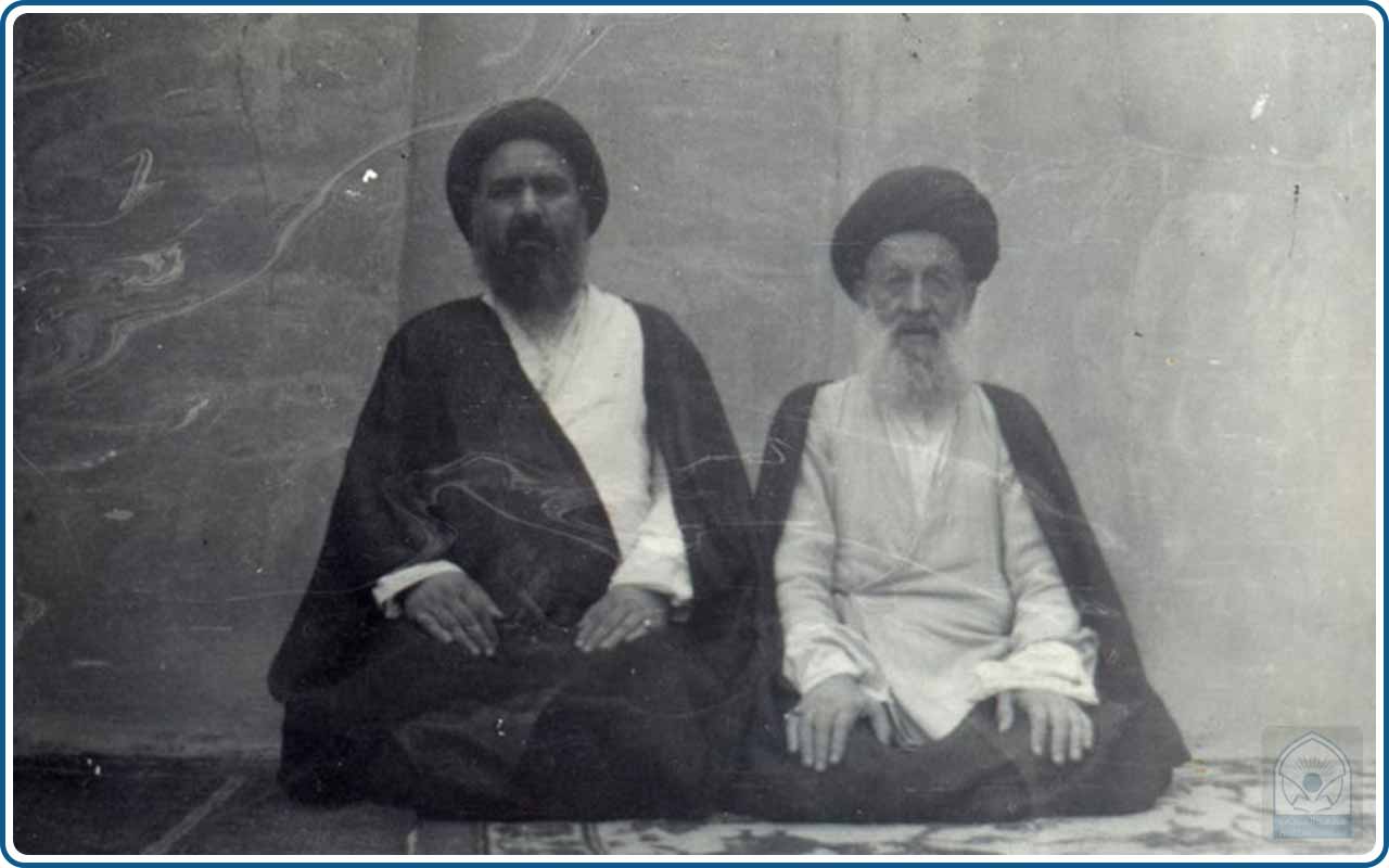 السيد علي أكبر الخوئي والسيد أبو القاسم الخوئي