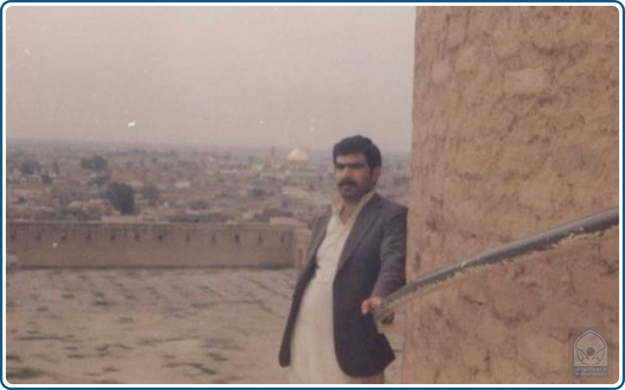 الشهيد السيد إبراهيم الخوئي في سامراء المقدسة